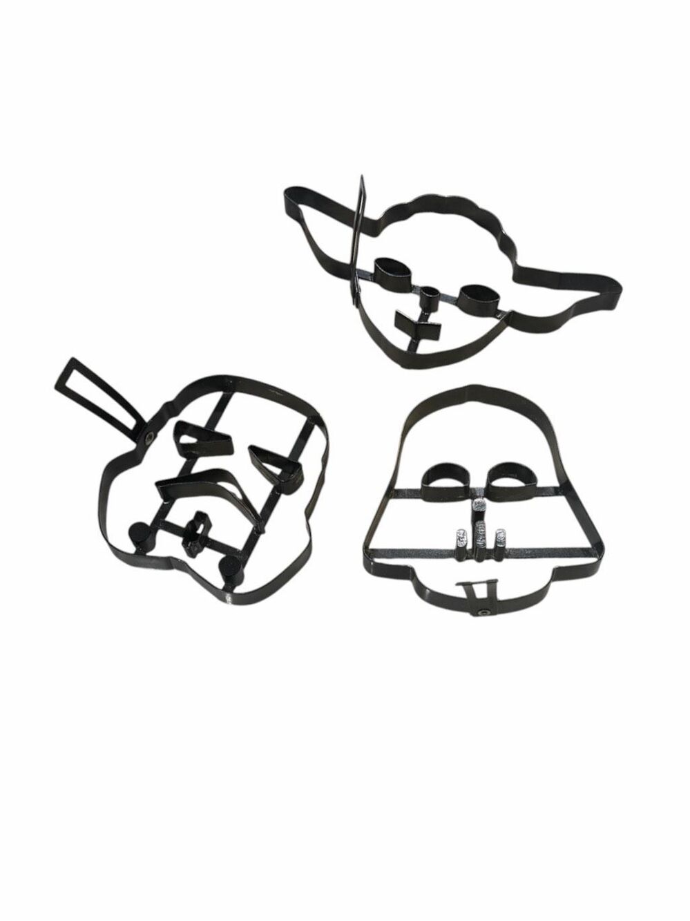 WILLIAMS SONOMA Star Wars Pancake Molds Set of 3 Yoda Darth Vader Stormtrooper